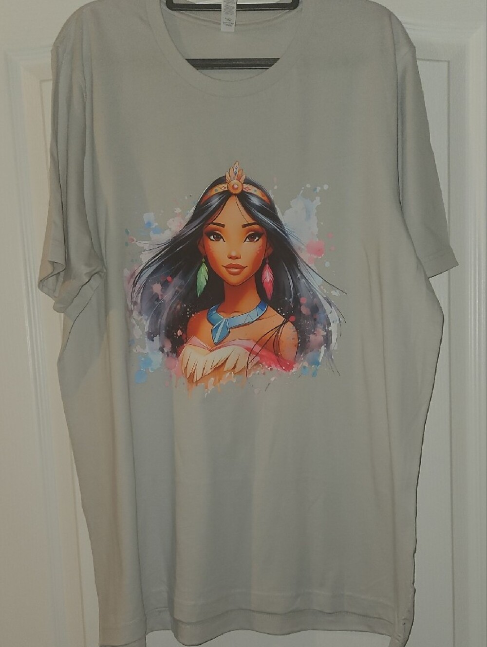 Graphic Shirt Pocahontas Print New